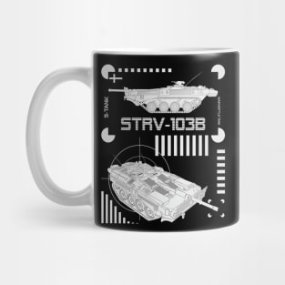 Main Battle Tank Strv-103B Mug